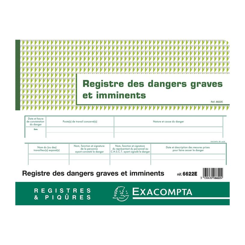3130630066224-Exacompta - Registre des dangers graves et imminents - 24 x 32 cm-P_79415427_4-3