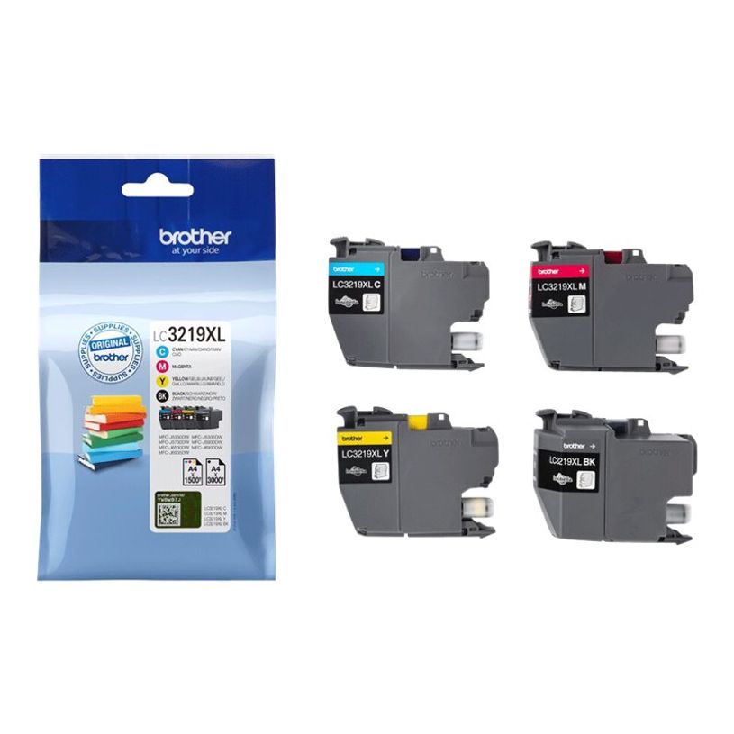 4977766767019-Brother LC3219XL - Pack de 4 - noir, cyan, magenta, jaune - cartouche d'encre originale-P_79417595_2-1