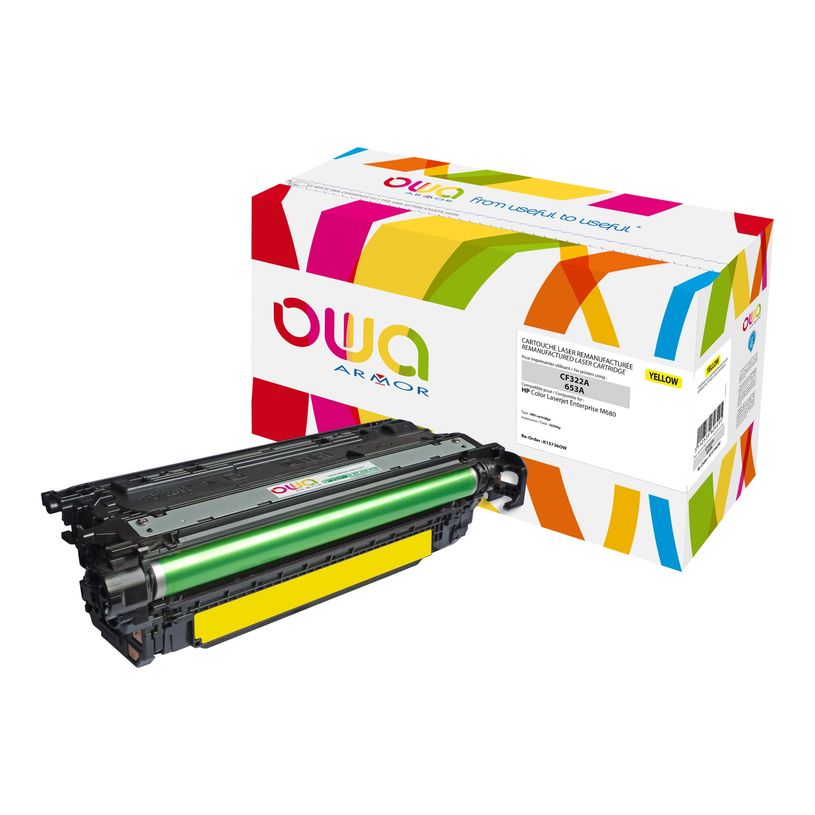 3112539626495-Cartouche laser compatible HP 653A - jaune - Owa K15736OW-P_79418939_1-0