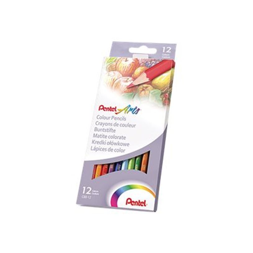 0884851024152-Pentel - 12 Crayons de couleur-P_79419180_1-0