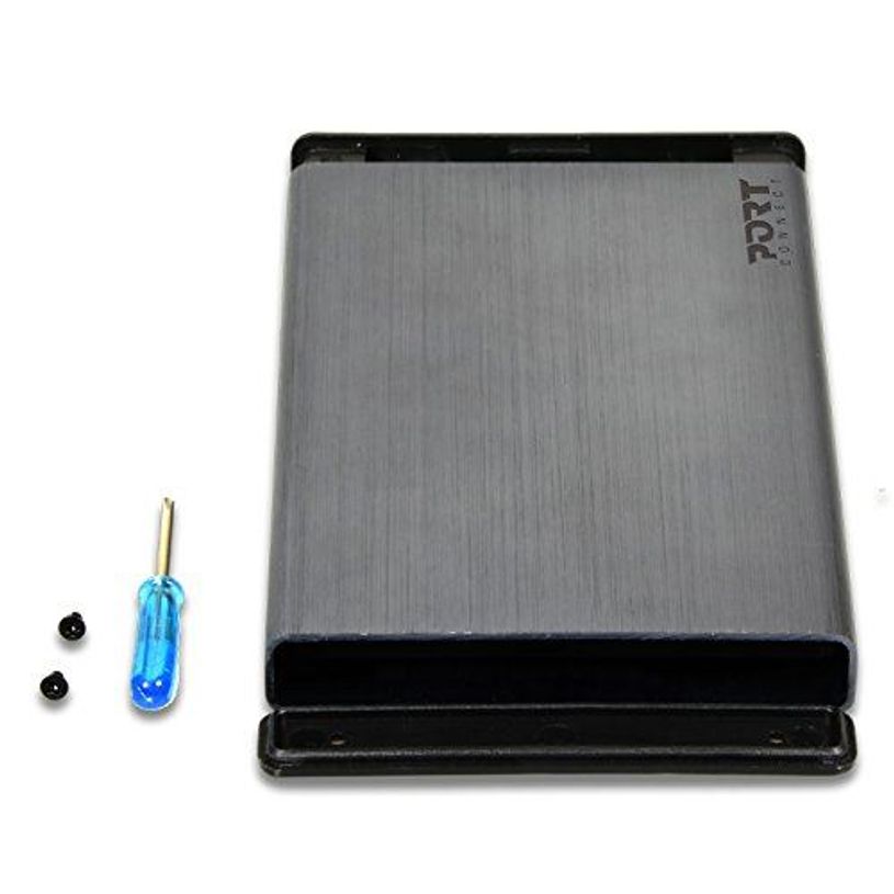 3567049000356-Port Connect - Boîtier externe usb type C pour disque dur 2,5'' - noir-P_79419303_3-2