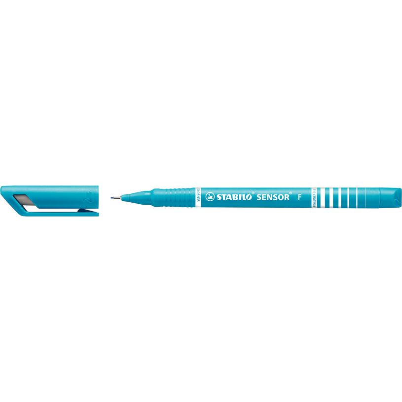 4006381491839-STABILO SENSOR F - Feutre d'écriture - pointe fine - turquoise-P_79421639_1-0