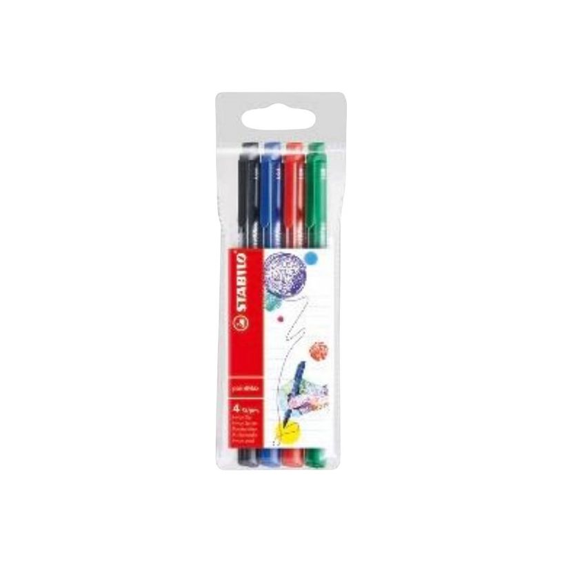 4006381503655-STABILO PointMax - 4 feutres d'écriture - pointe moyenne - couleurs assorties classiques-P_79421671_1-0