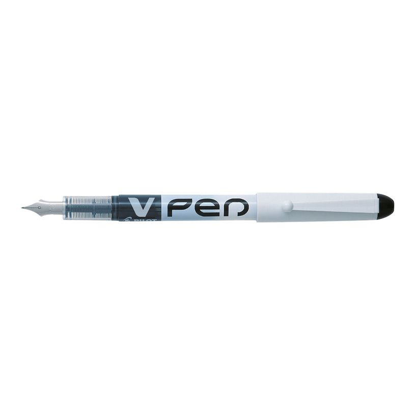 4902505326592-Pilot V Pen - 12 Stylos plume - noir - 0,4 mm - pointe moyenne-P_79421967_2-1
