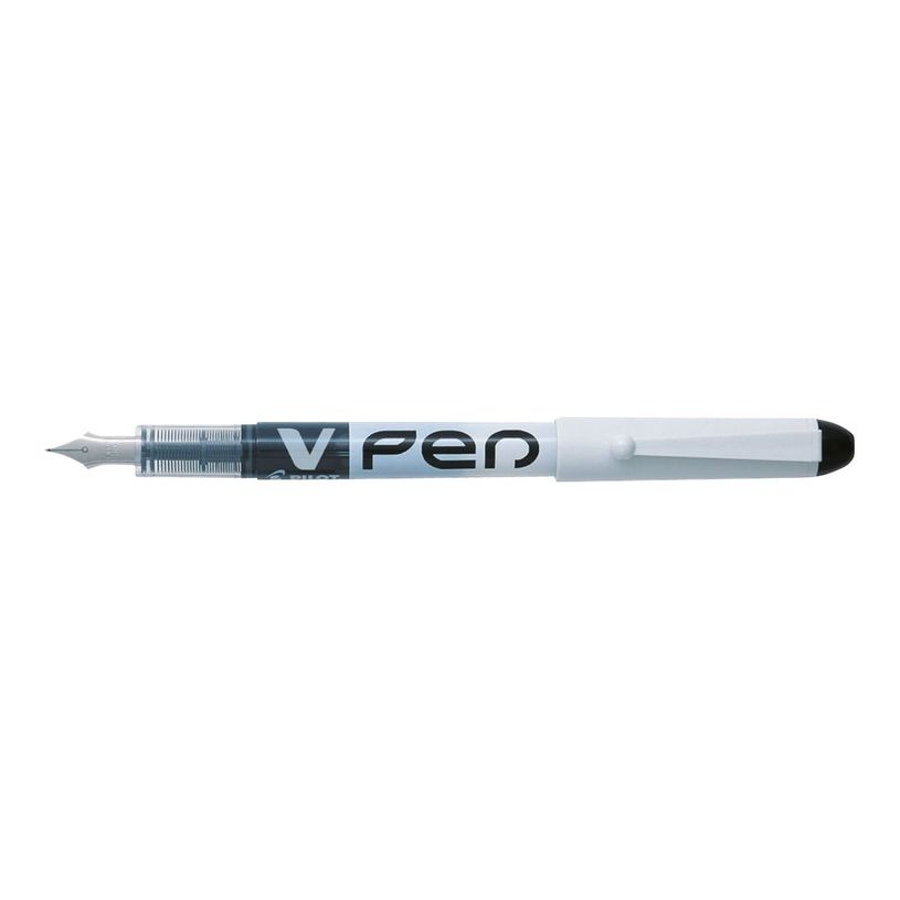 4902505326592-Pilot V Pen - 12 Stylos plume - noir - 0,4 mm - pointe moyenne-P_79421967_3-2