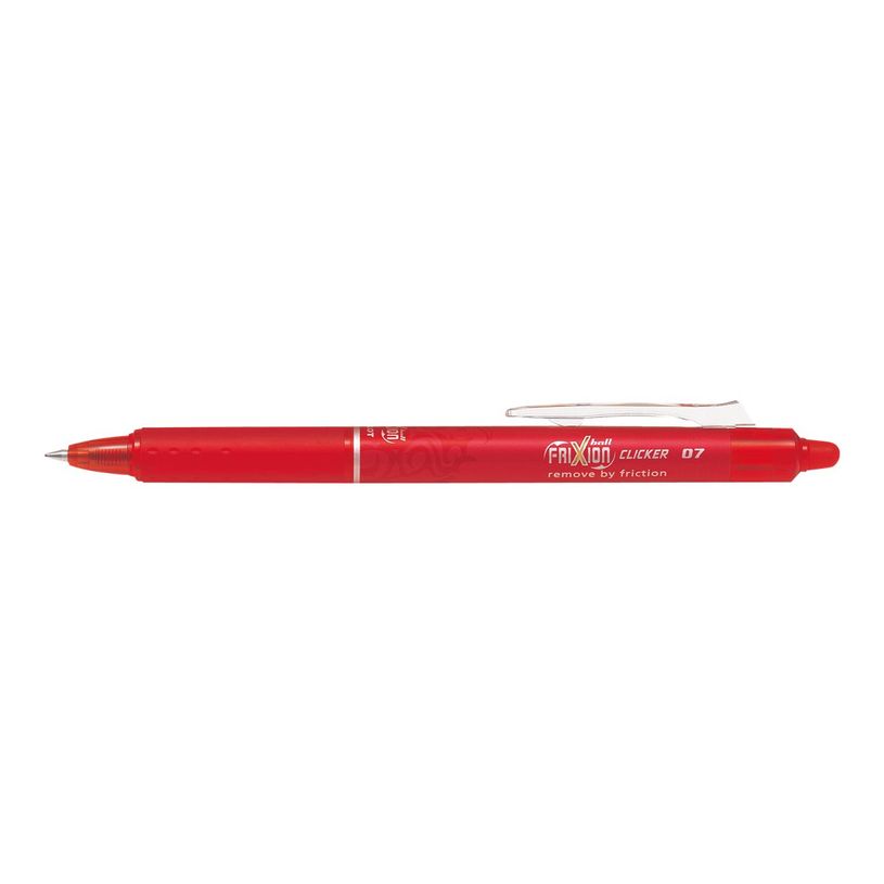 4902505417573-Pilot Frixion Ball Clicker - Pack de 12 rollers effaçables - 0,7 mm - rouge-P_79421997_1-1