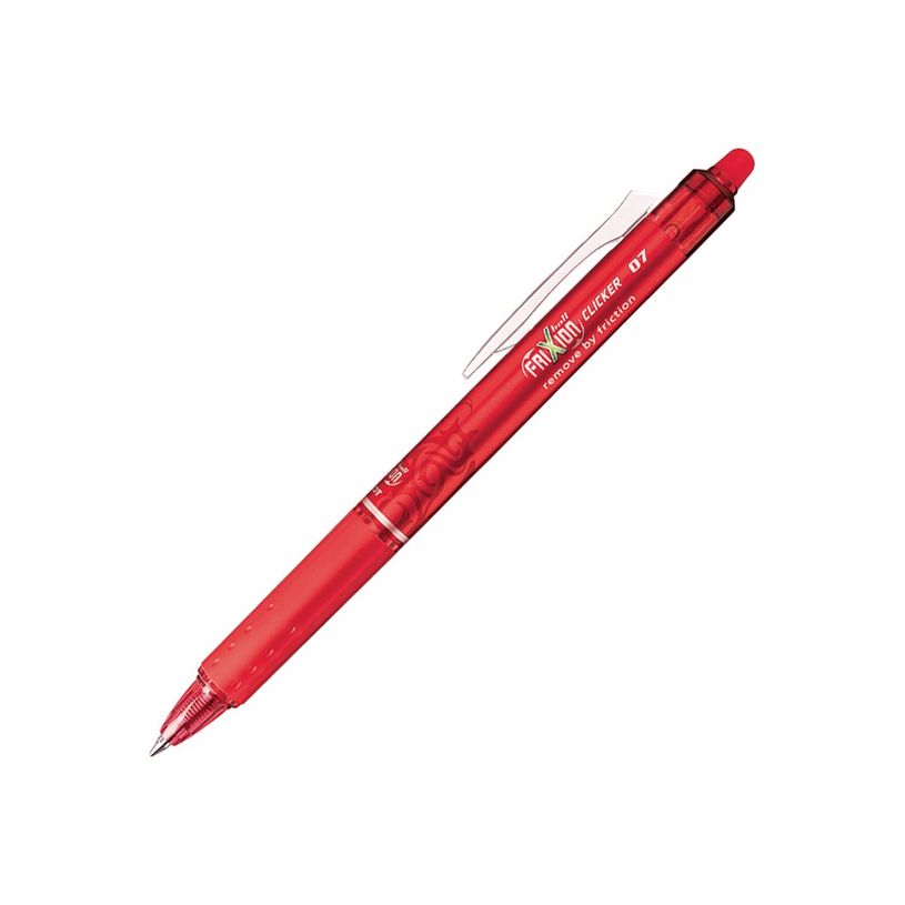 4902505417573-Pilot Frixion Ball Clicker - Pack de 12 rollers effaçables - 0,7 mm - rouge-P_79421997_3-3