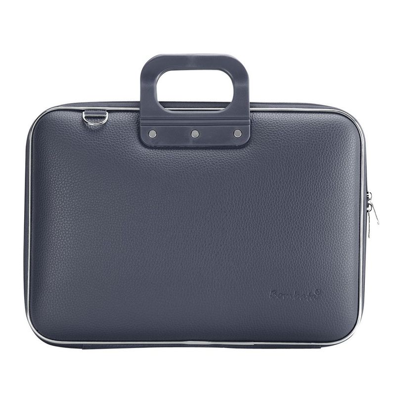 8051406330842-Bombata Classic Vinyle - Sacoche pour ordinateur portable 15" - gris foncé-P_79422484_1-0