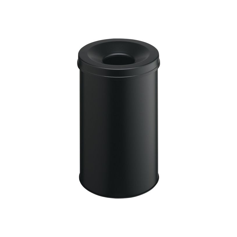 8710968458011-Durable - Corbeille à papier anti-feu avec étouffoir 30L - Noir-P_79425276_1-0