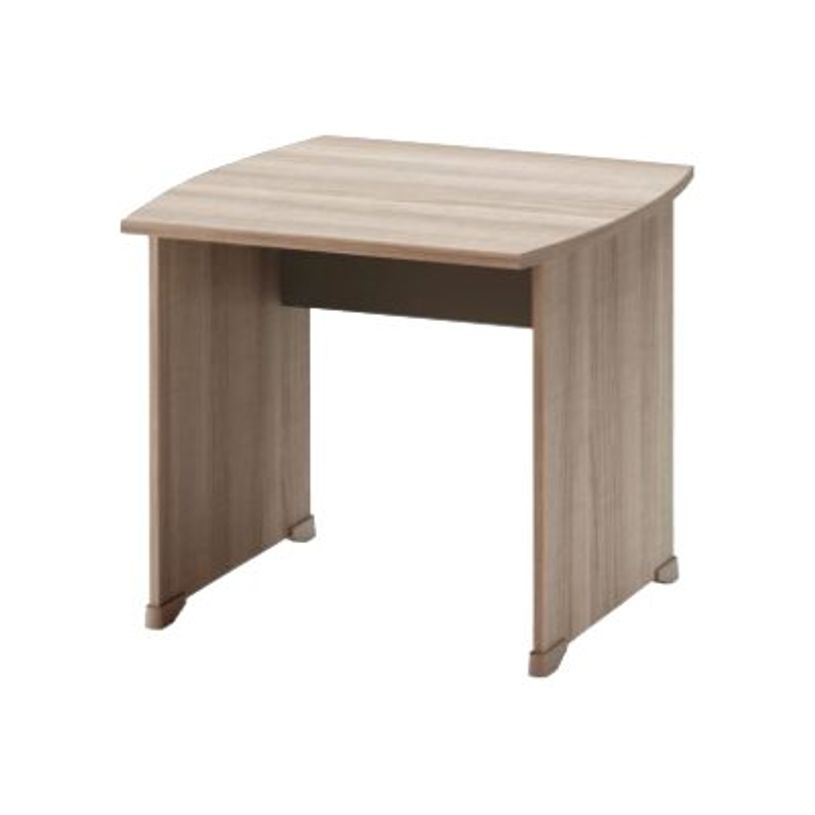 3483600783875-Bureau JAZZ+ - 80 cm - Pieds panneaux - Chêne gris-P_79426191_1-0