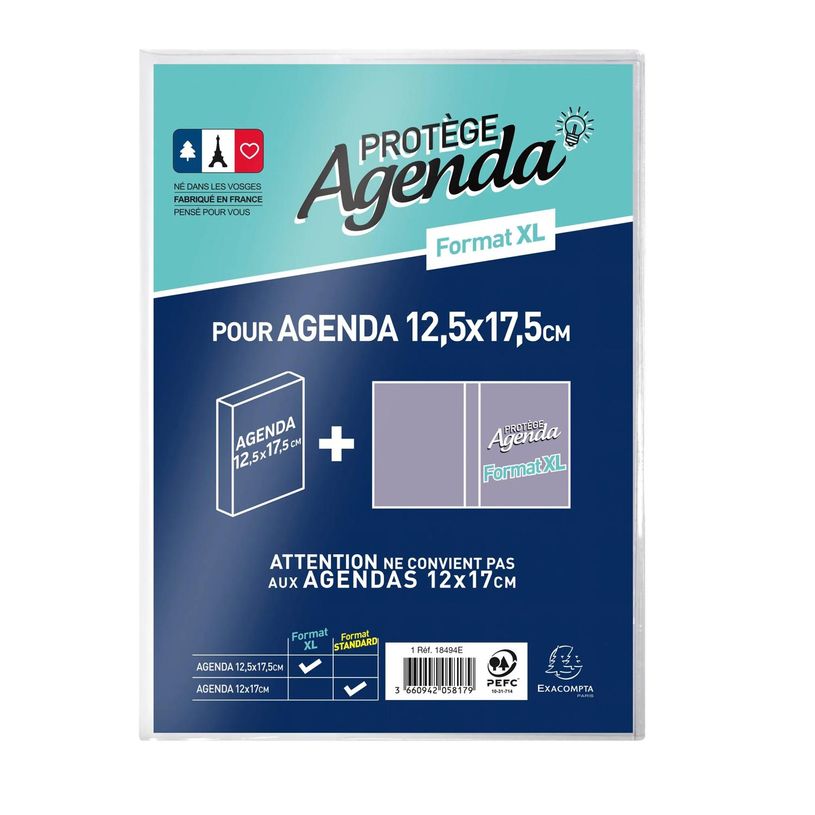 3660942058179-Protège-agenda XL - 12,5 x 17,5 cm - Exacompta-P_79426538_1-0