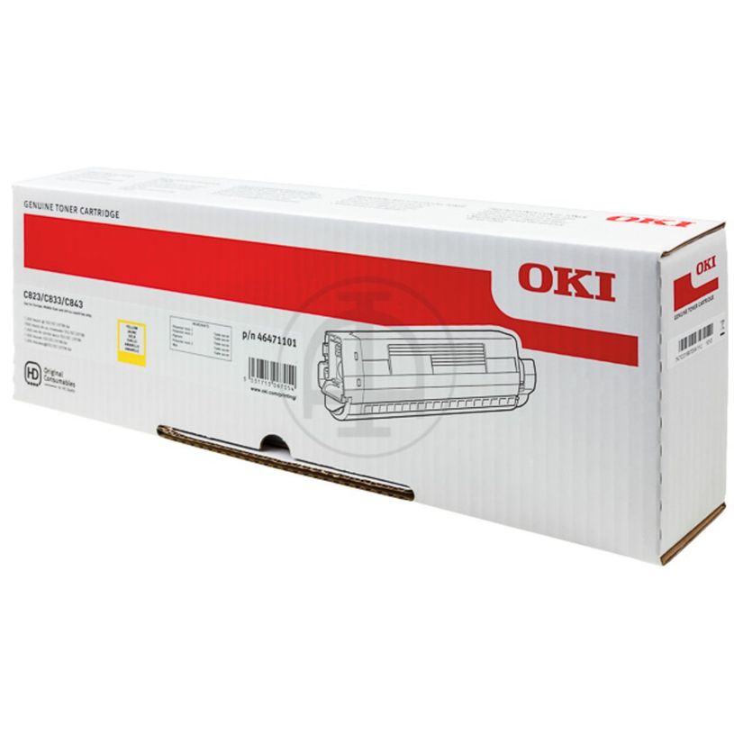 5031713067054-OKI 46471101 - jaune - cartouche laser d'origine -P_79428965_1-0