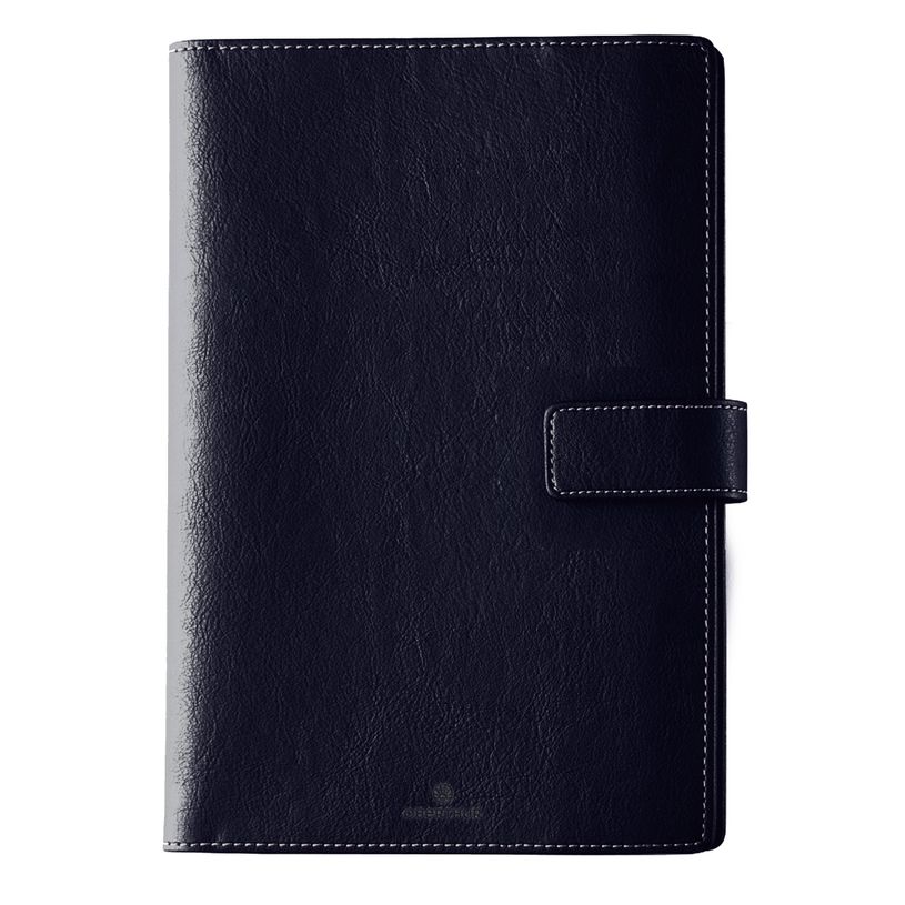 3664447133935-Agenda Milano - 1 semaine sur 2 pages - 17 x 24,5 cm - noir - Oberthur-P_79429166_2-0