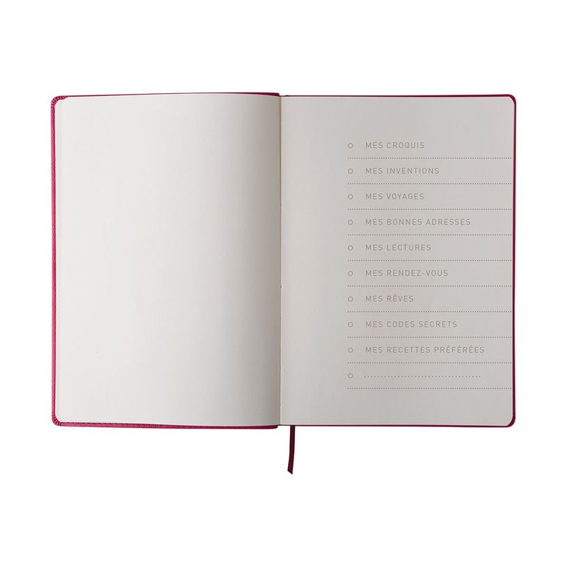 3108724521263-Oberthur Carmen - Carnet de notes souple A6 - ligné - rose poudré-P_79429907_4-5