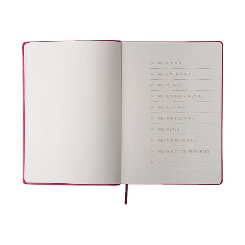 3108725881274-Oberthur Carmen - Carnet de notes souple A5 - uni - rose-P_79429918_3-3