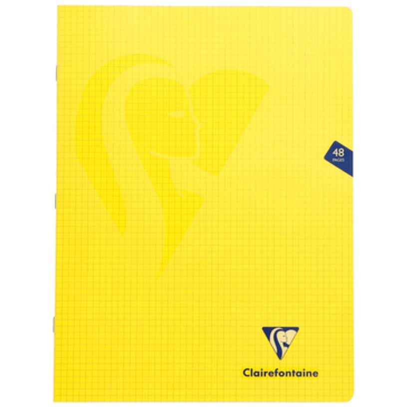 3329683033127-Clairefontaine Mimesys - Cahier polypro 24 x 32 cm - 48 pages - petits carreaux (5x5 mm) - disponib-P_79430194_2-1