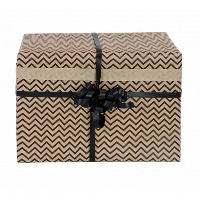 3701037603468-Logistipack - Papier cadeau kraft - 70 cm x 40 m - 60 g/m² - motif vague-P_79430223_2-1