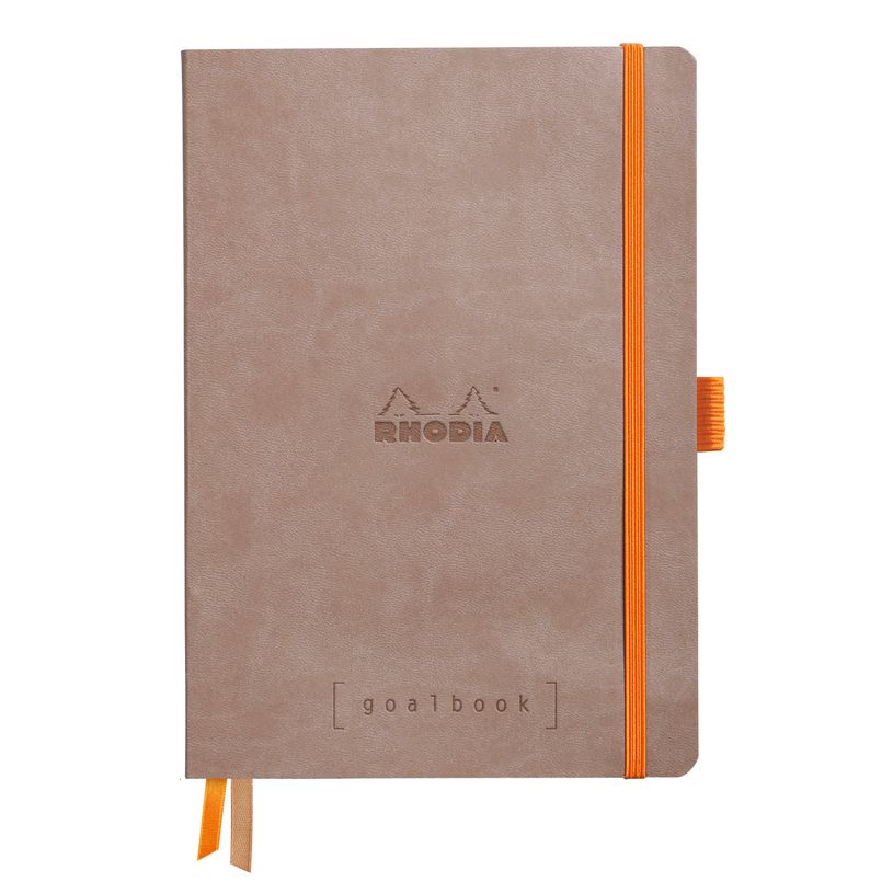 3037921177648-Rhodia Goalbook - Carnet souple A5 - 224 pages numérotées - petits carreaux - taupe-P_79430243_8-6