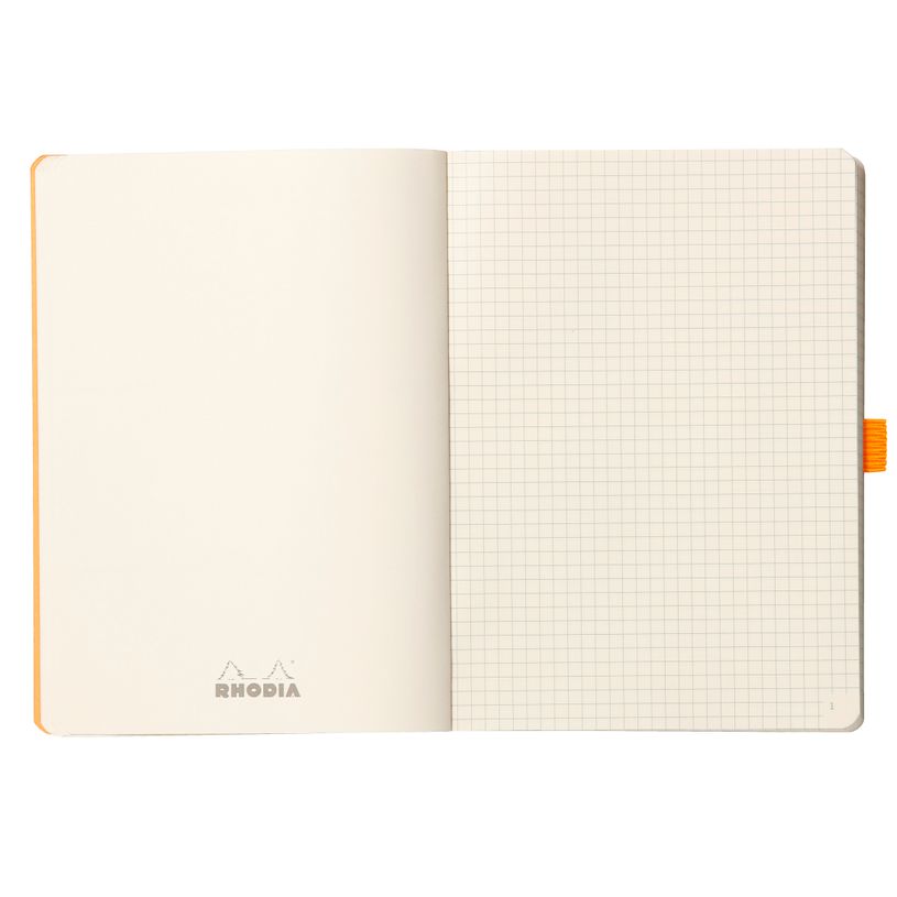 3037921177686-Rhodia Goalbook - Carnet souple A5 - 224 pages numérotées - petits carreaux - saphir-P_79430244_10-8