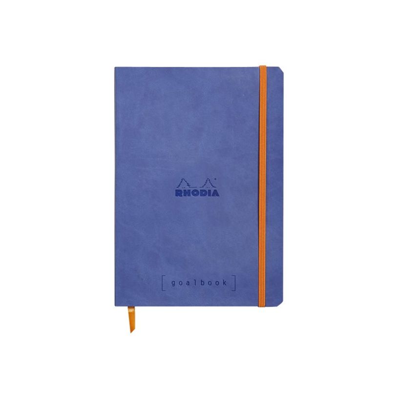 3037921177686-Rhodia Goalbook - Carnet souple A5 - 224 pages numérotées - petits carreaux - saphir-P_79430244_4-0