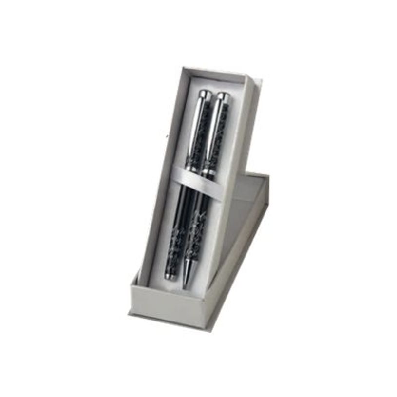 3108722578337-Oberthur Syllabe - Parure stylo à bille et sylo plume noir-P_79430590_3-2