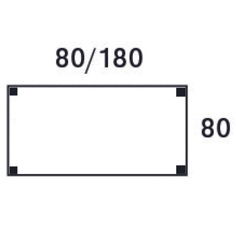 3253310163867-Bureau droit EXPRIM - L160 cm - Plateau imitation Erable - Pieds alu-P_79432268_4-3