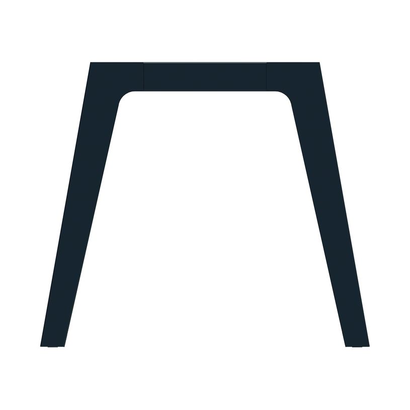 3253310162006-Bureau simple STEELY - L140 cm - Pieds carbone - plateau imitation Erable-P_79432481_2-1