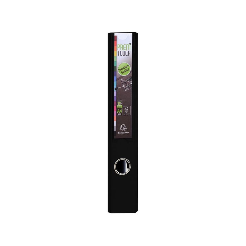 3130630531418-Exacompta Prem'Touch - Classeur à levier - Dos 50 mm - A4 Maxi - pour 400 feuilles - noir-P_79433230_2-1