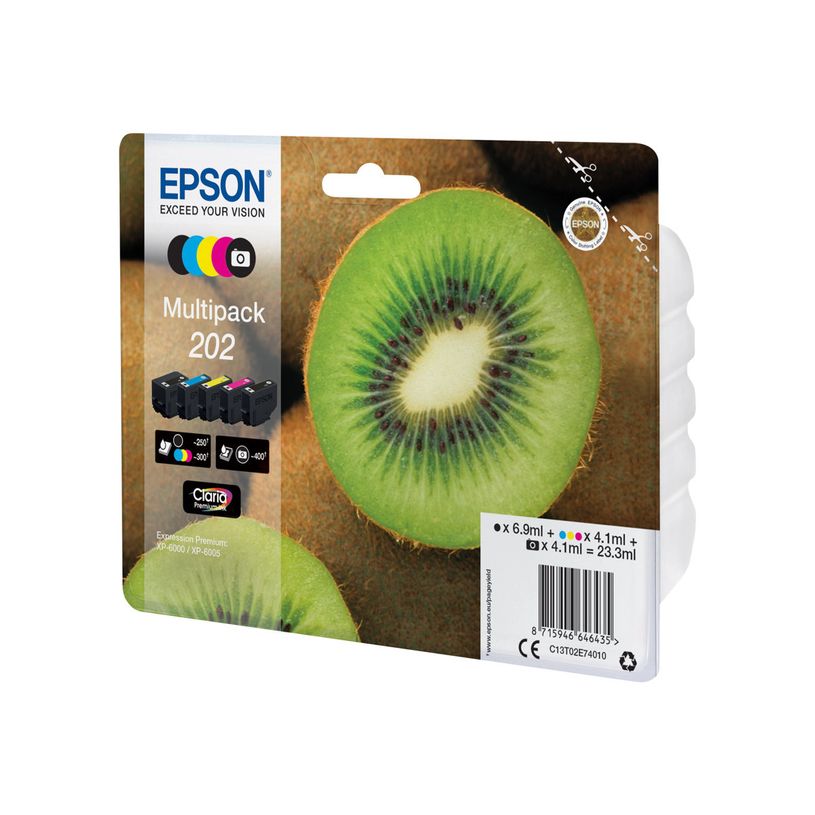 8715946646435-Epson 202 Kiwi - pack de 5 - noir, noir photo, cyan, magenta, jaune - cartouche d'encre ori-P_79433352_1-0