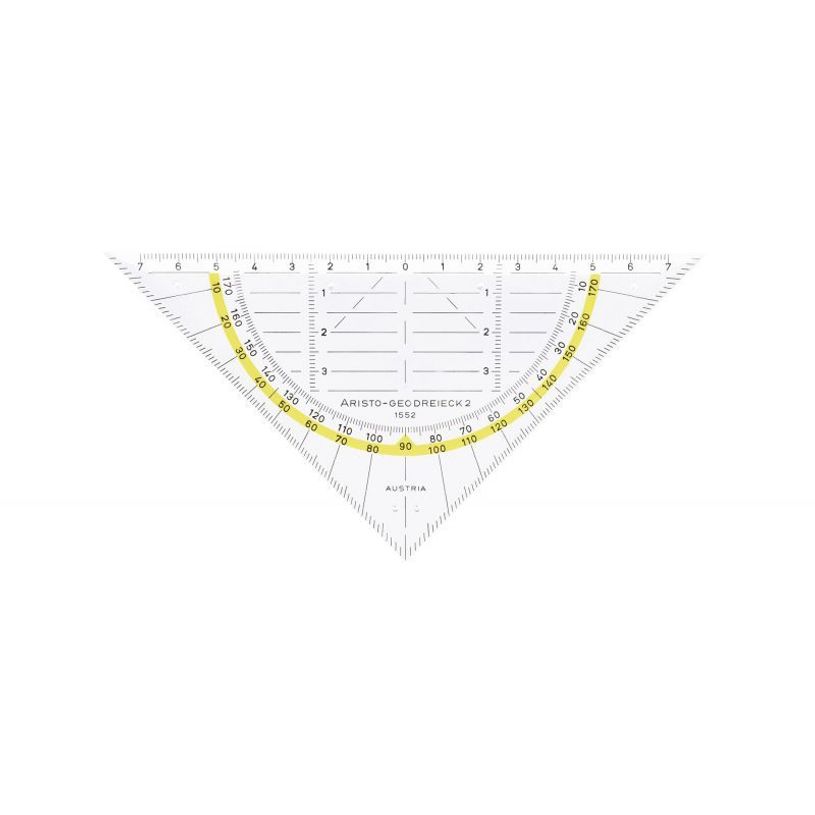 9003182015528-Aristo GEO-DREIECK 1552 - Équerre transparente sans poignée - 16 cm-P_79433634_1-0