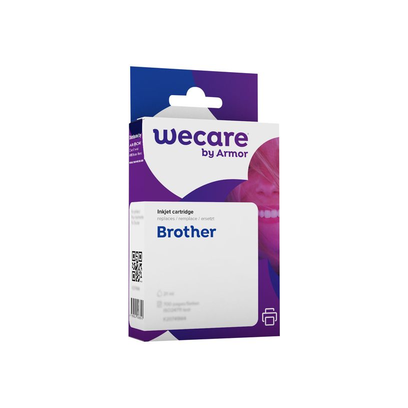 8715057012440-Cartouche compatible Brother LC1000/LC970 - cyan - Wecare-P_79434316_1-0