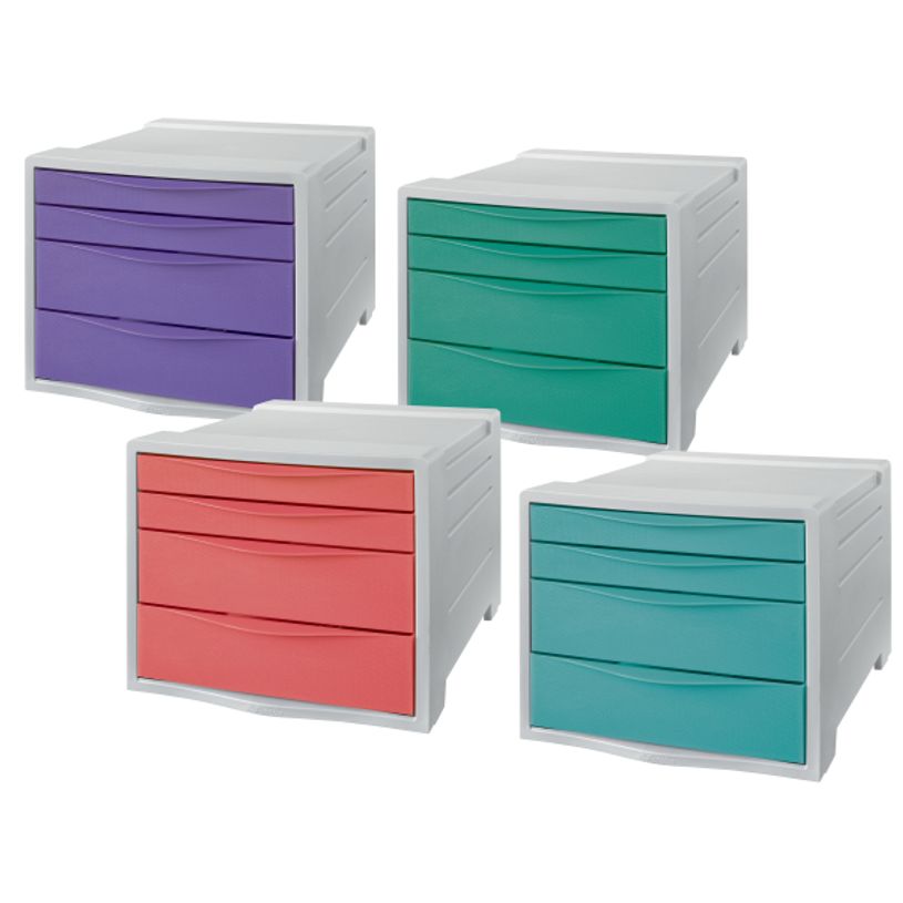 4049793054711-Esselte Colour'Breeze - Module de classement 4 tiroirs - disponible dans différentes coule-P_79434884_1-0