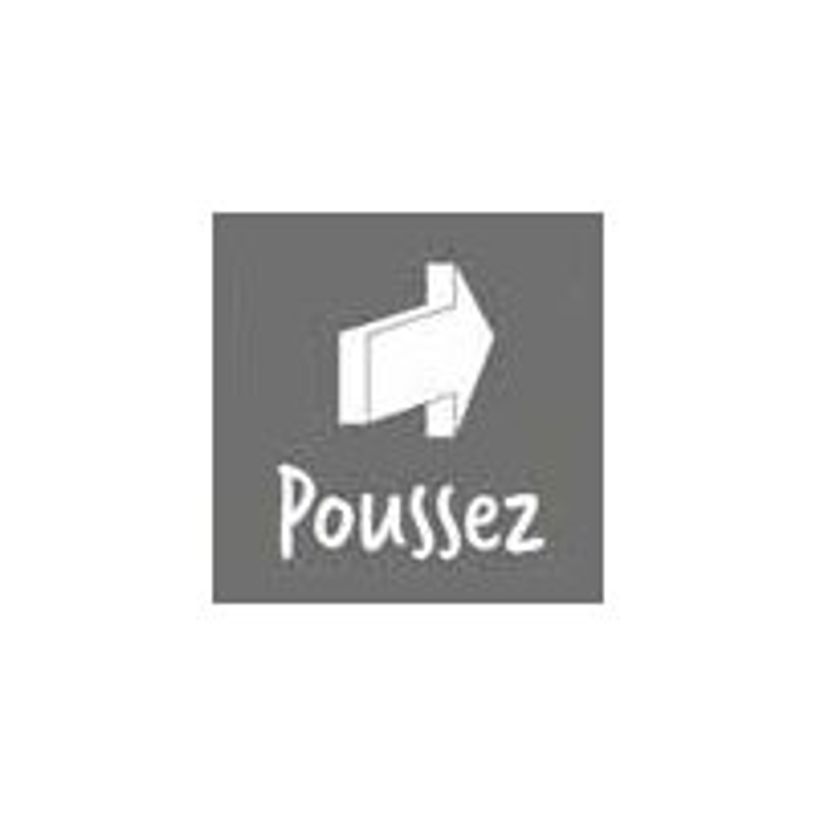 8711234004727-Pickup Home 3D - Plaque Acrylique Poussez - 9 x 9 cm - gris-P_79435367_1-0