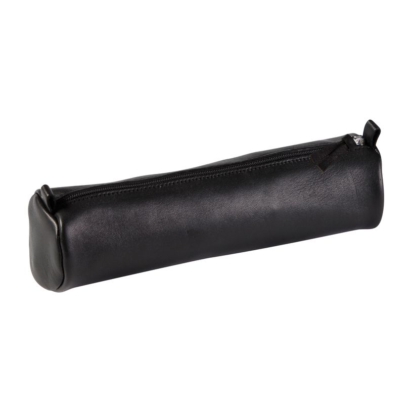 3329680083200-Clairefontaine - Trousse ronde - cuir - noir-P_79435875_1-0