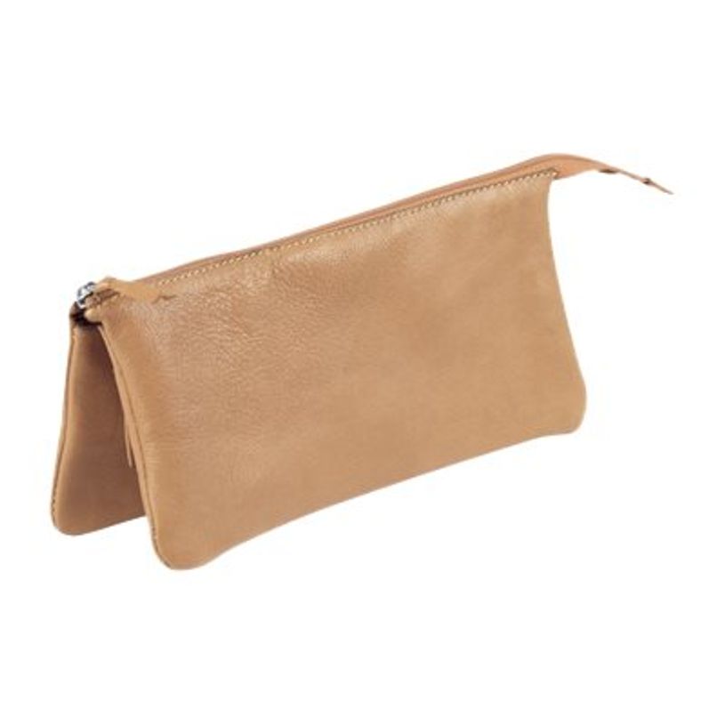 3329680084412-Clairefontaine - Trousse plate 3 compartiments - cuir naturel-P_79435903_1-0