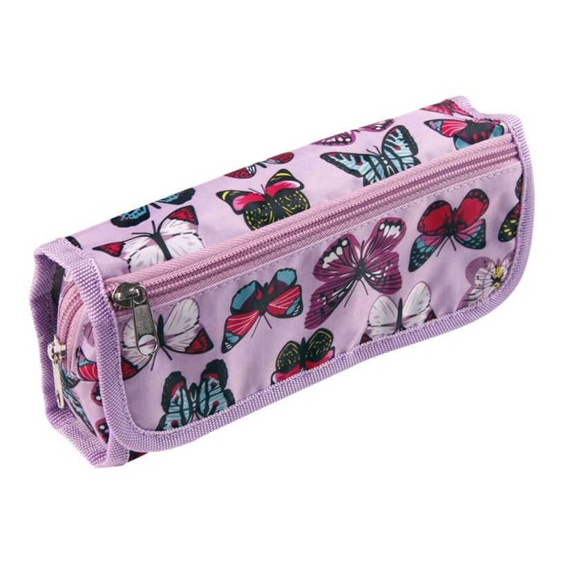 3329680085341-Clairefontaine Fantasy - Trousse rectangulaire à rabats - décor papillon-P_79435909_1-0