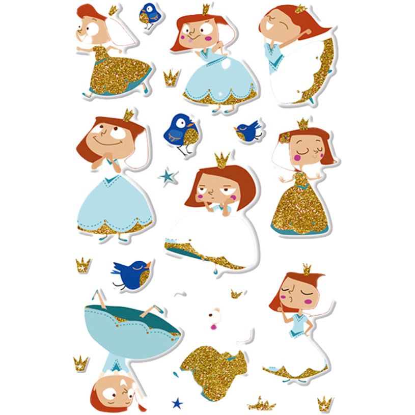 3609510911515-Maildor - 1 feuille gommettes princesses-P_79436921_2-0