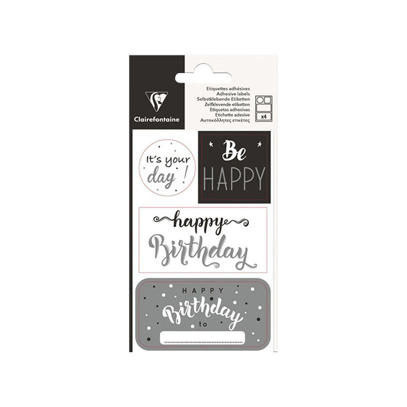 3329686170508-Clairefontaine Excellia Océane Birthday - jeu d'adhésifs de décoration-P_79437841_1-0