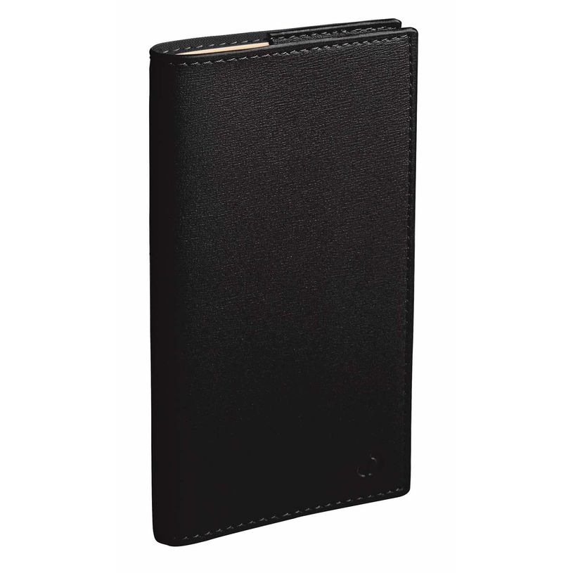 3371010191789-Agenda de poche Soho Planital avec répertoire - 1 semaine sur 2 pages - 8,8 x 17 cm - noir - Quo Vadis--0