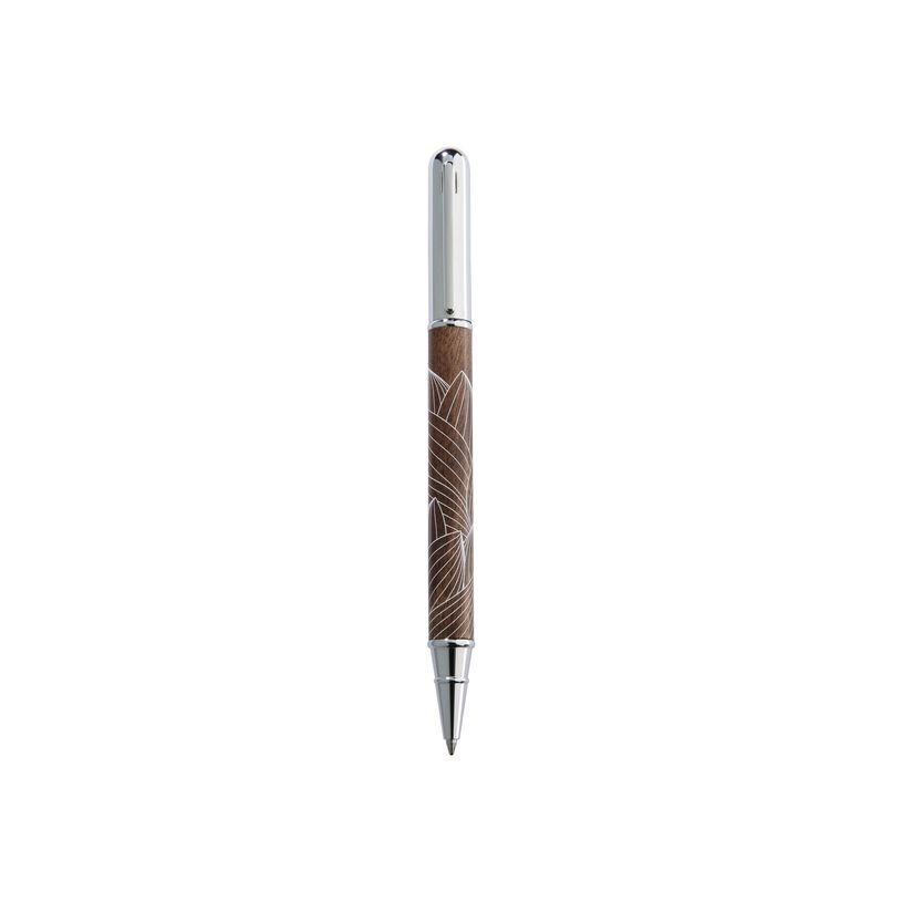 3108722411535-Oberthur Canopée - Stylo à bille noyer-P_79438742_1-0