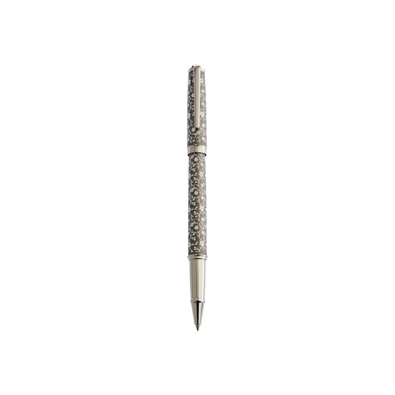 3108722412693-Oberthur Byzance - Stylo à bille gris mat / blanc-P_79438746_1-0