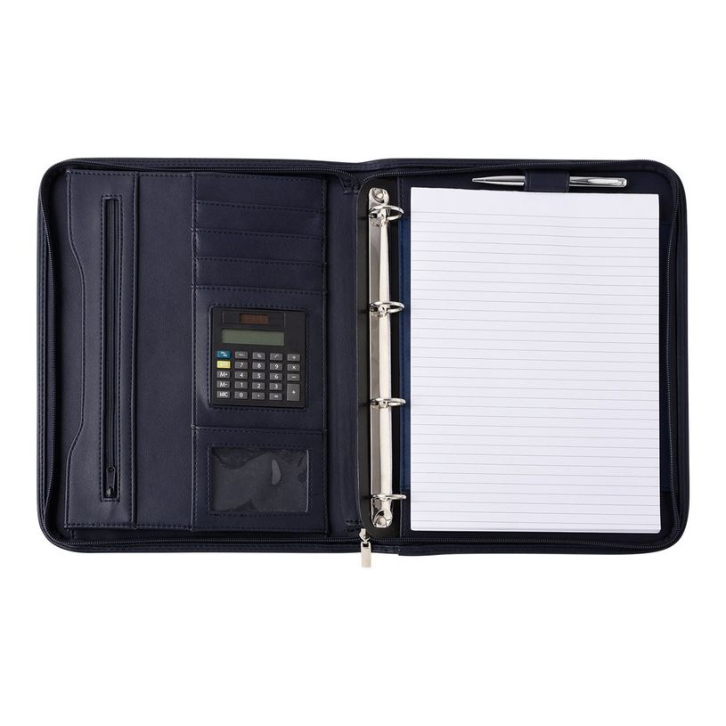 3108724253256-Oberthur Harlem - Conférencier A4 zippé - bleu marine-P_79439049_2-1