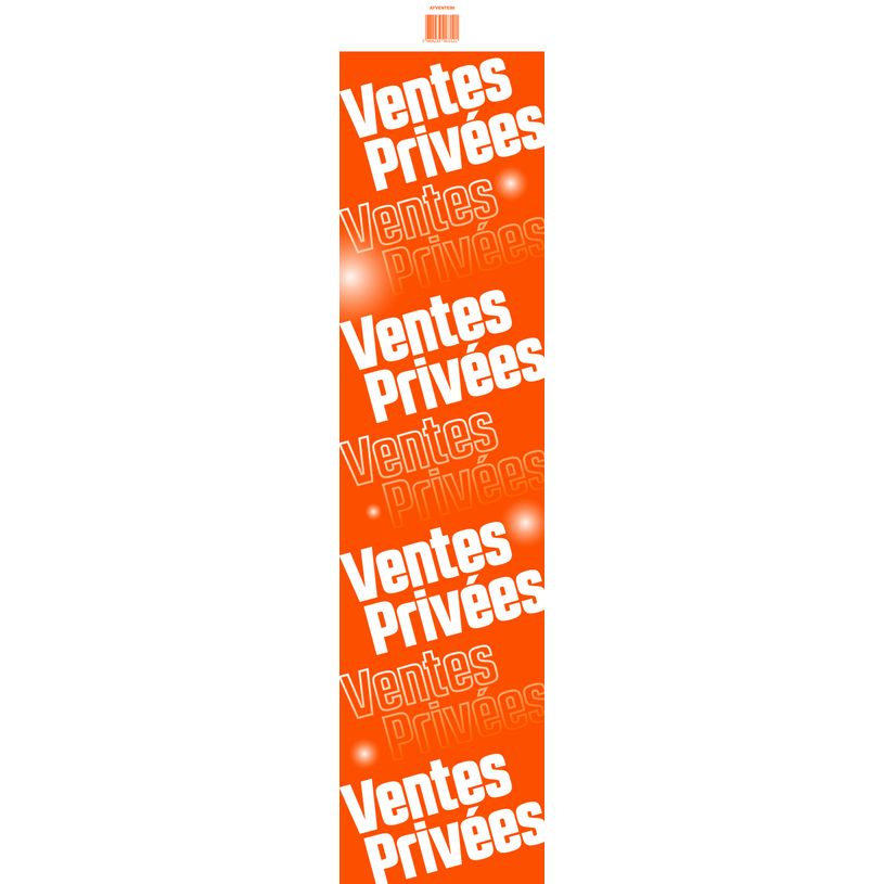 3664233003121-Logistipack - Affiche VENTES PRIVÉES - 86 x 20 cm-P_79441956_1-0