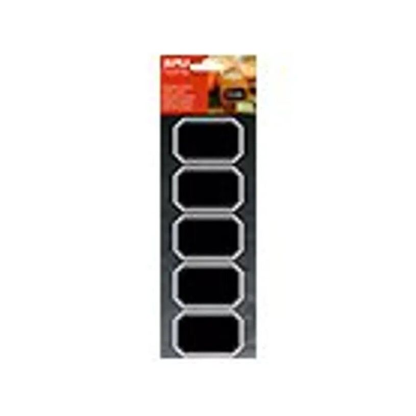 8410782167693-Apli Agipa - 10 Étiquettes ardoise octogonales - 65 x 41 mm-P_79442092_2-0