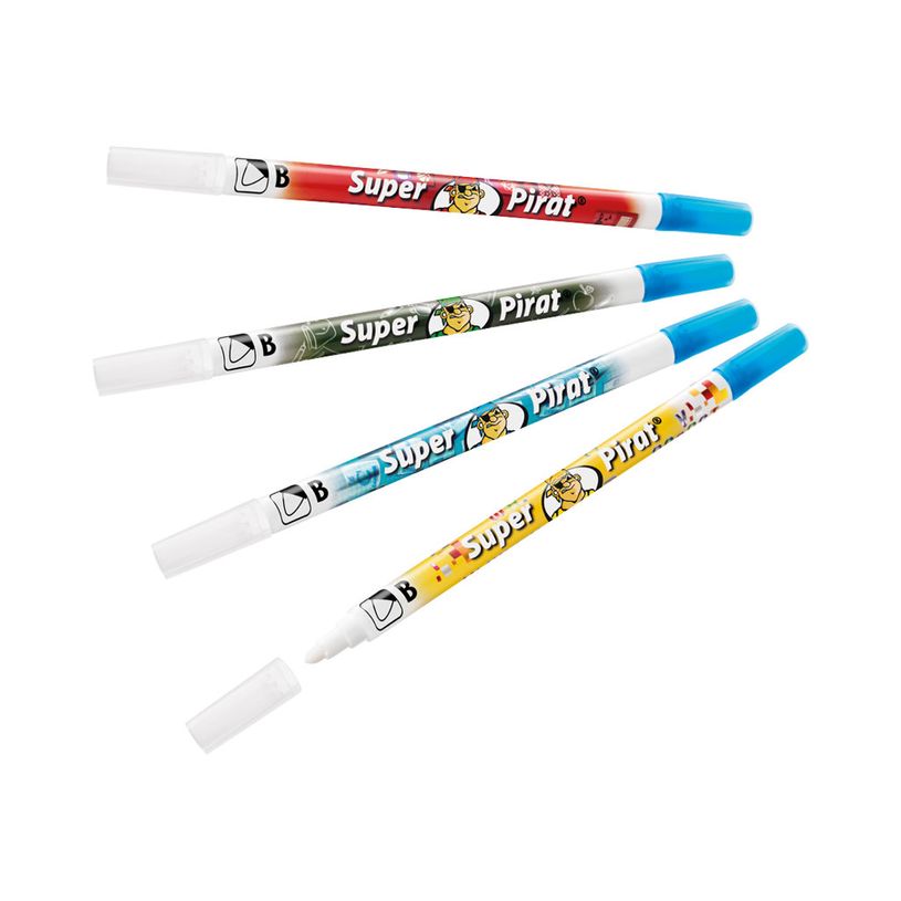 4012700987020-PPelikan Super Pirat 850 - stylo effaceur / de réécriture - pointe large - Motifs assorti-P_79442135_2-1