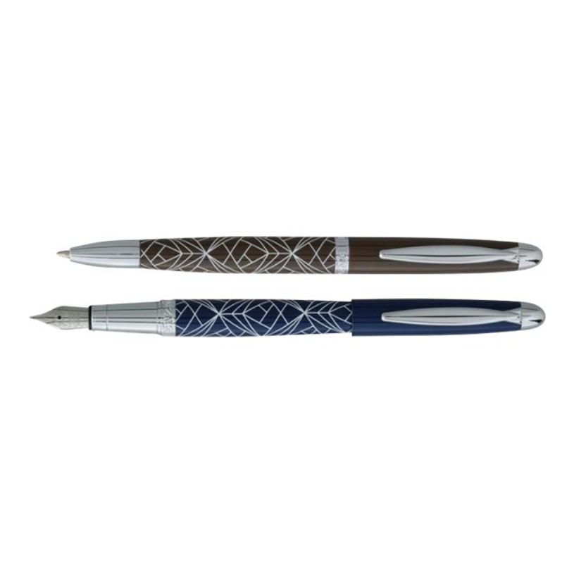3219918262463-Enzo Varini Maggiore - Parure Stylo bille/Stylo plume rouge-P_79442361_1-0