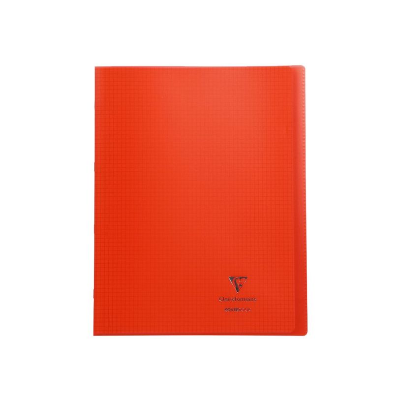 3037929846041-Clairefontaine Koverbook - Cahier polypro 24 x 32 cm - 48 pages - petits carreaux (5x5 mm) -P_79443887_1-0