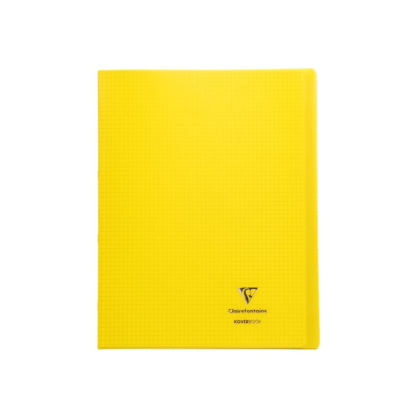 3037929846065-Clairefontaine Koverbook - Cahier polypro 24 x 32 cm - 48 pages - petits carreaux (5x5 mm) -P_79443888_1-0