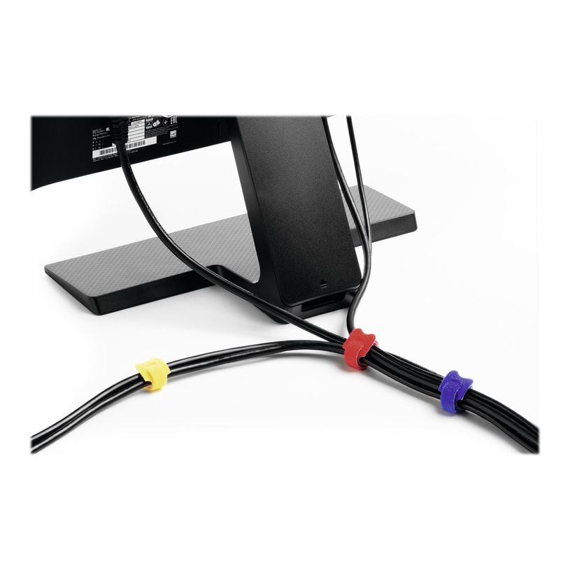 4005546991320-DURABLE CAVOLINE Grip Tie - 5 attaches-câble auto-agrippant - 20cm x 1cm - assortis-P_79444005_4-3