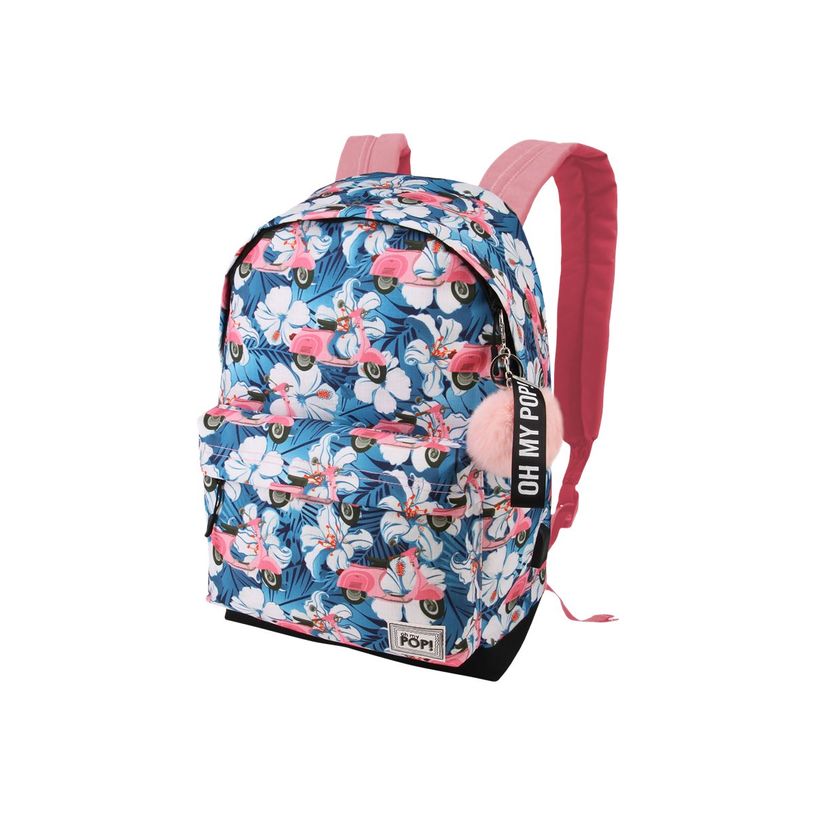 8435376391254-Oh My Pop! HS Pink Scooter - Sac à dos 2 compartiments-P_79444585_1-0